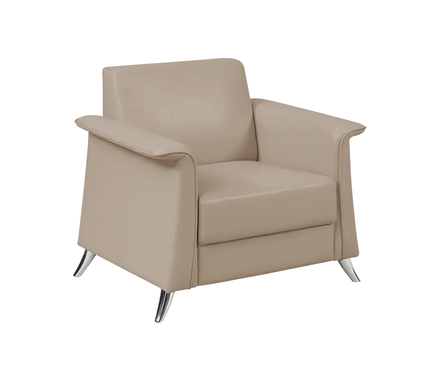 SERAPHINA - 1, křeslo, ekokůže béžová